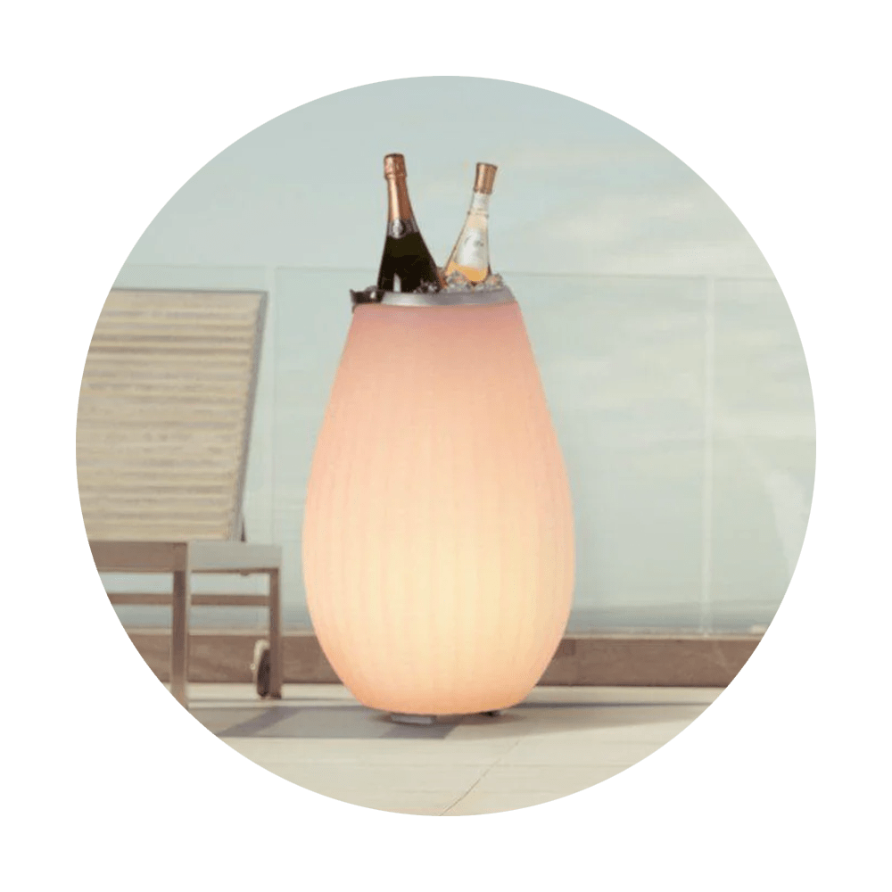 Flaschenkühler Outdoor – Elegante Getränkekühlung ohne Strom – Esszett Luxury