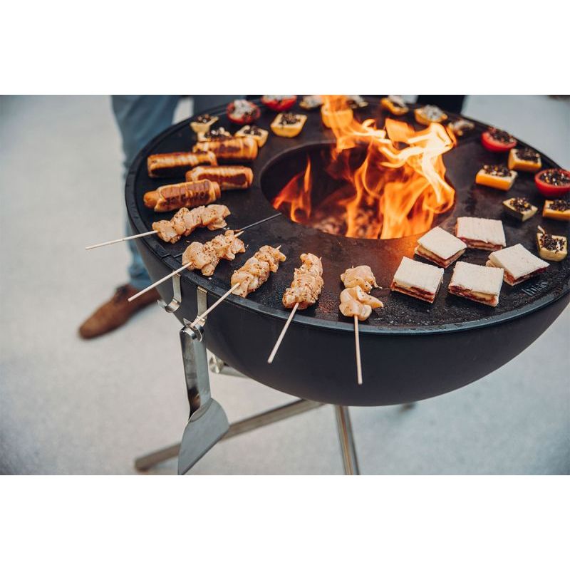 Grill Plate – Cast Iron Construction, Enameled Surface, Non-Stick Coating – BOWL 70 | höfats