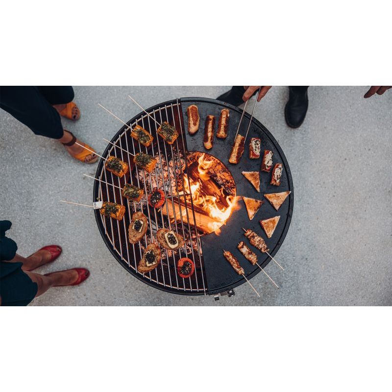 Grill Grate – Stainless Steel Construction, Stable Three-Point Support, Expandable Design – BOWL 70 | höfats