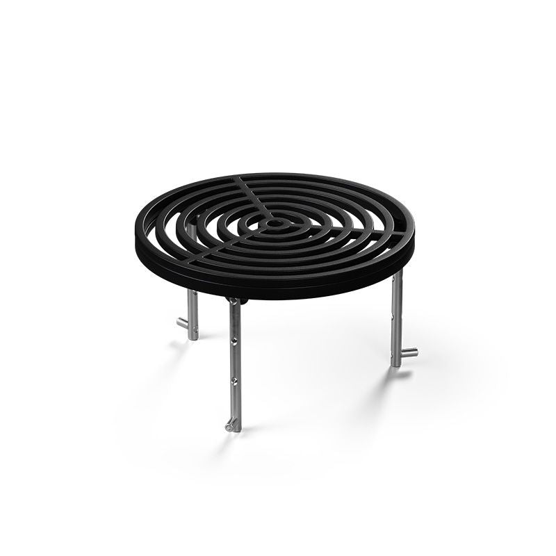 Grillrost – Emailliertes Gusseisen, Höhenverstellbar, Edelstahlgestell - BOWL 70 | höfats
