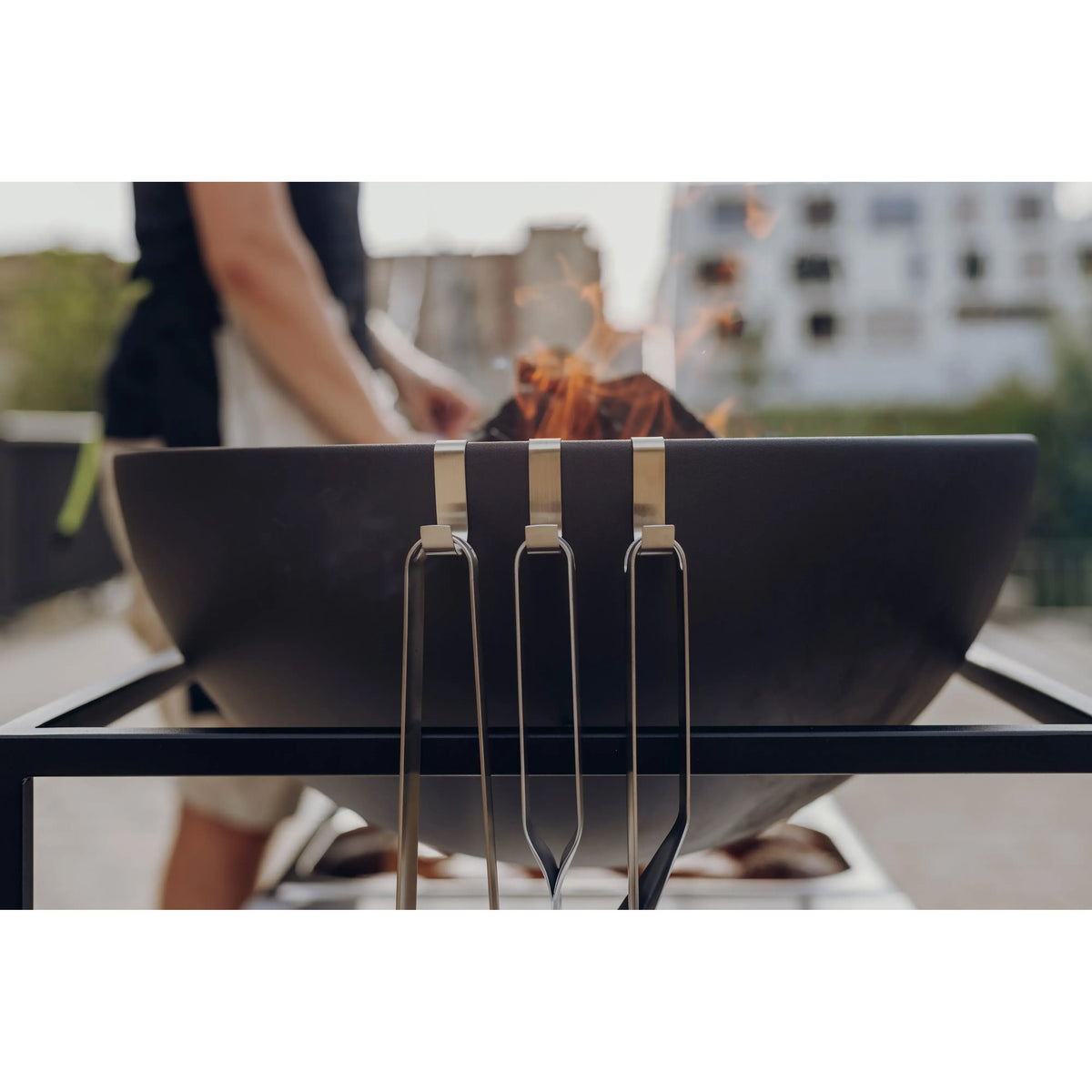 Grillbesteckset – Dreiteilig, Edelstahl, Langlebig | höfats