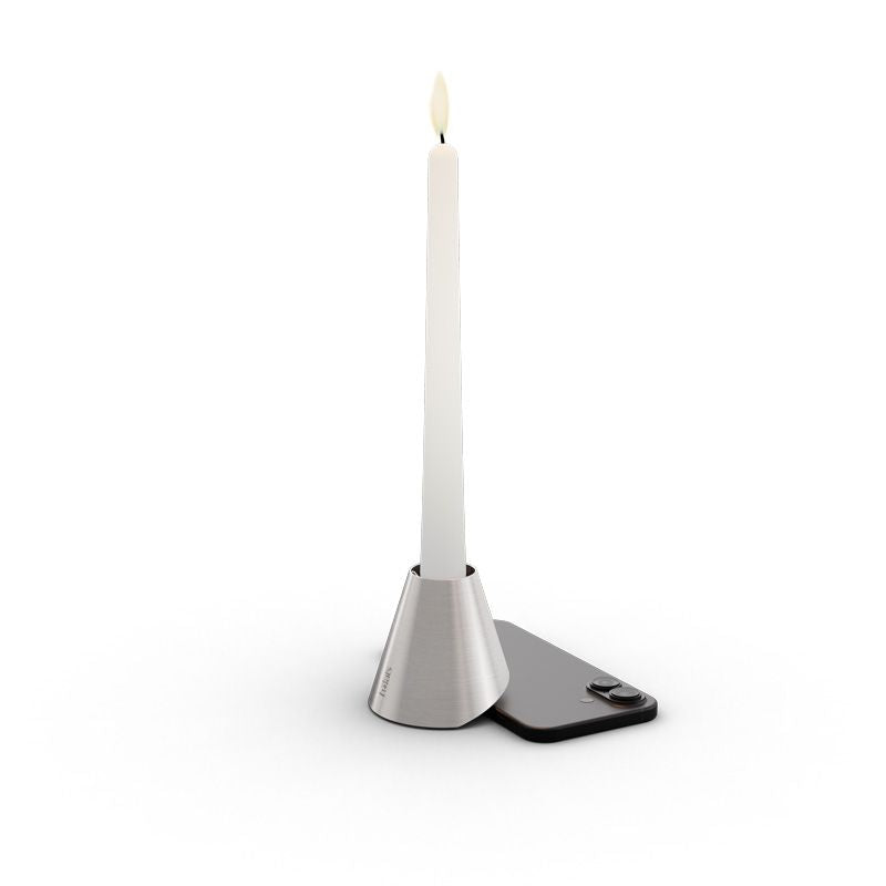 Candle holder – Metal construction, Non-slip base, Self-righting design – DIGI DETOX | höfats