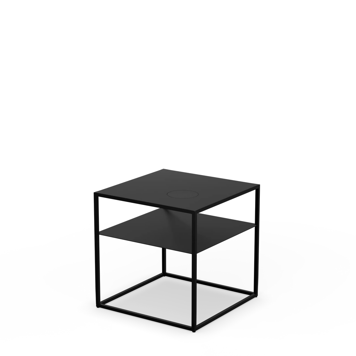 Lounge-Tisch – Integriertes Feuer, Stahl Design, Minimal Stil - Fire Frame | höfats