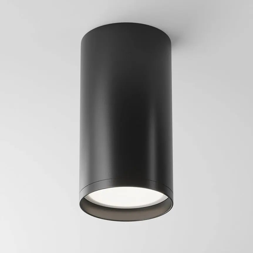 Deckenleuchte – Schwarzes Aluminium, 1 × GU10, 10 W Leistung, Höhe 10 cm - Focus S | Maytoni