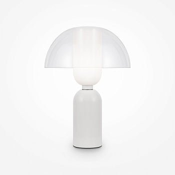 Tischleuchte mit modernem Metall - und Glas - Akzent, dimmbar und energiesparender LED – Memory | Maytoni - Esszett Luxury | Stilvolles Wohnen mit Charakter