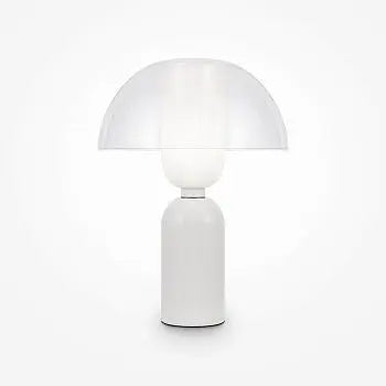 Table lamp with modern metal and glass accent, dimmable and energy-saving LED - Memory | Maytoni