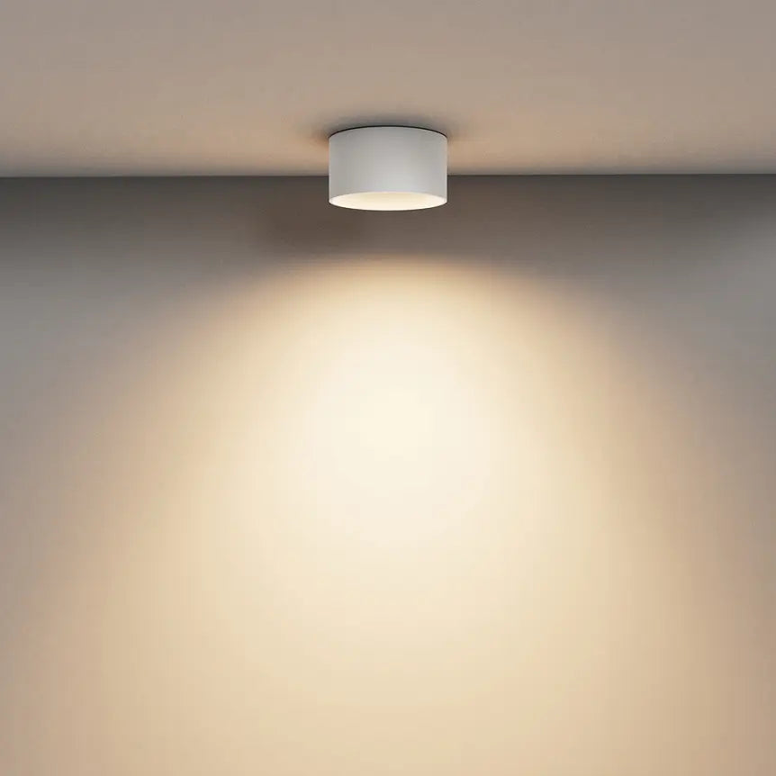 Ceiling light White aluminum housing Warm white – Vega | Maytoni