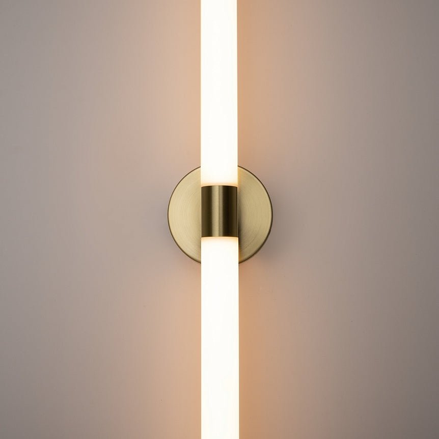 Wandleuchte Gold Aluminium, matter weißer Diffusor, 16 W LED 3000 K – Axis | Maytoni - Esszett Luxury | Stilvolles Wohnen mit Charakter
