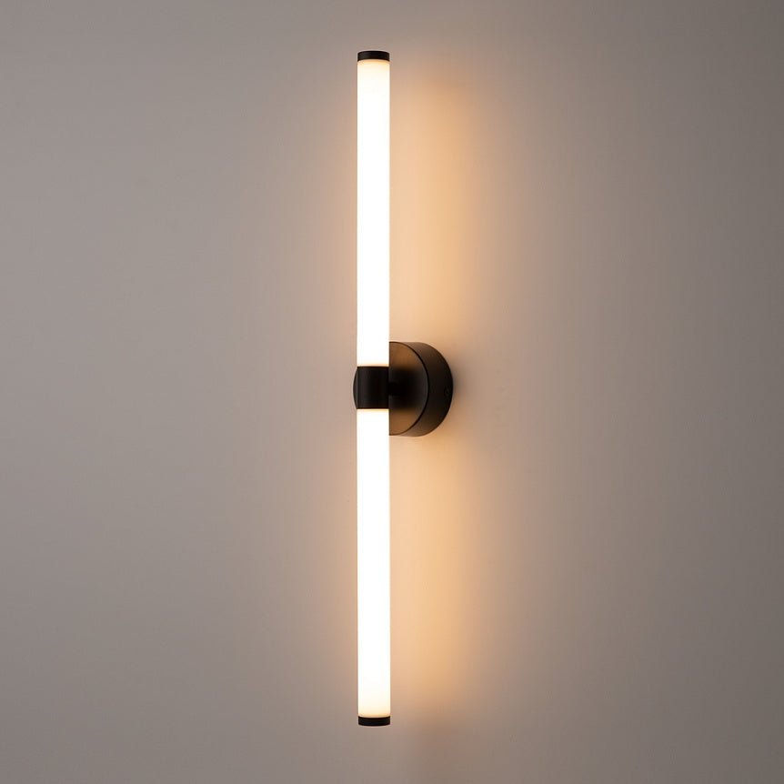 Wandleuchte Schwarz Aluminium, matter weißer Diffusor, 16 W LED 3000 K – Axis | Maytoni - Esszett Luxury | Stilvolles Wohnen mit Charakter