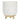 Vase Artistic Face Design, Porcelain in White/Beige, Modern Minimalism | Wurm