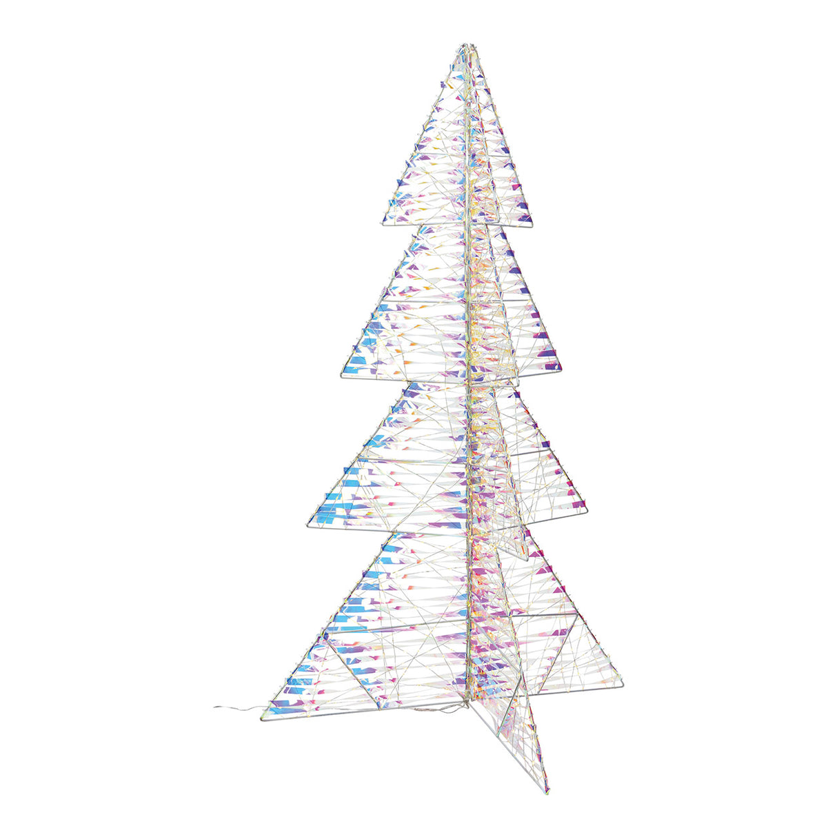 Dekoobjekt - Leuchttannenbaum 960 LEDs, Warmweiß mit Timer, wetterfestes IP44-Design | Wurm