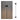 LED Floor Lamp made of metal with warm white light, stepless dimming function, slim column design and USB port | Wurm