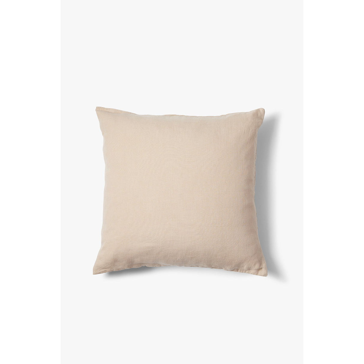 Kissenbezug – 100% Gewaschenes Leinen, Zeitloses Design, Nude Farbe, 50x50 cm - Scotty | Studio Femme Home