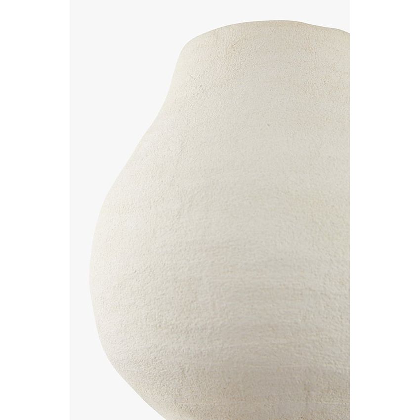 Vase – Handgefertigtes Steingut, Matte Oberfläche, Glasierte Innenseite, Handwerkliches Design – Cleo | Studio Femme Home