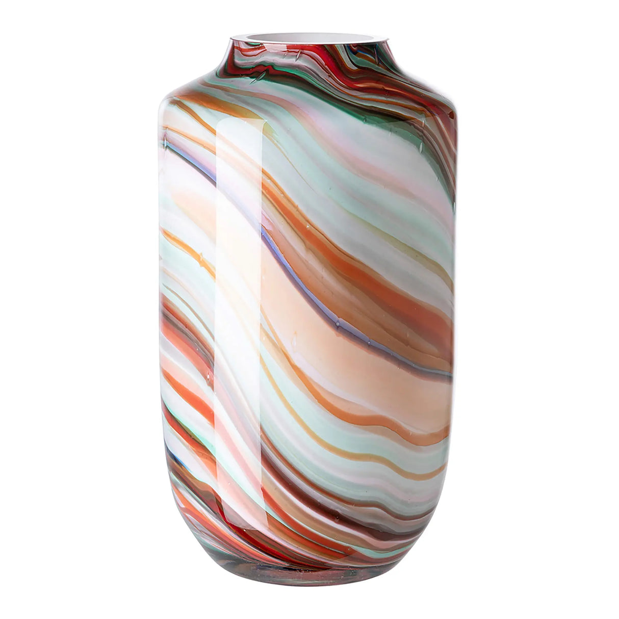 Glasvase – Mundgeblasen, Glasdesign, Zeitlos - Sancho | Fink Living
