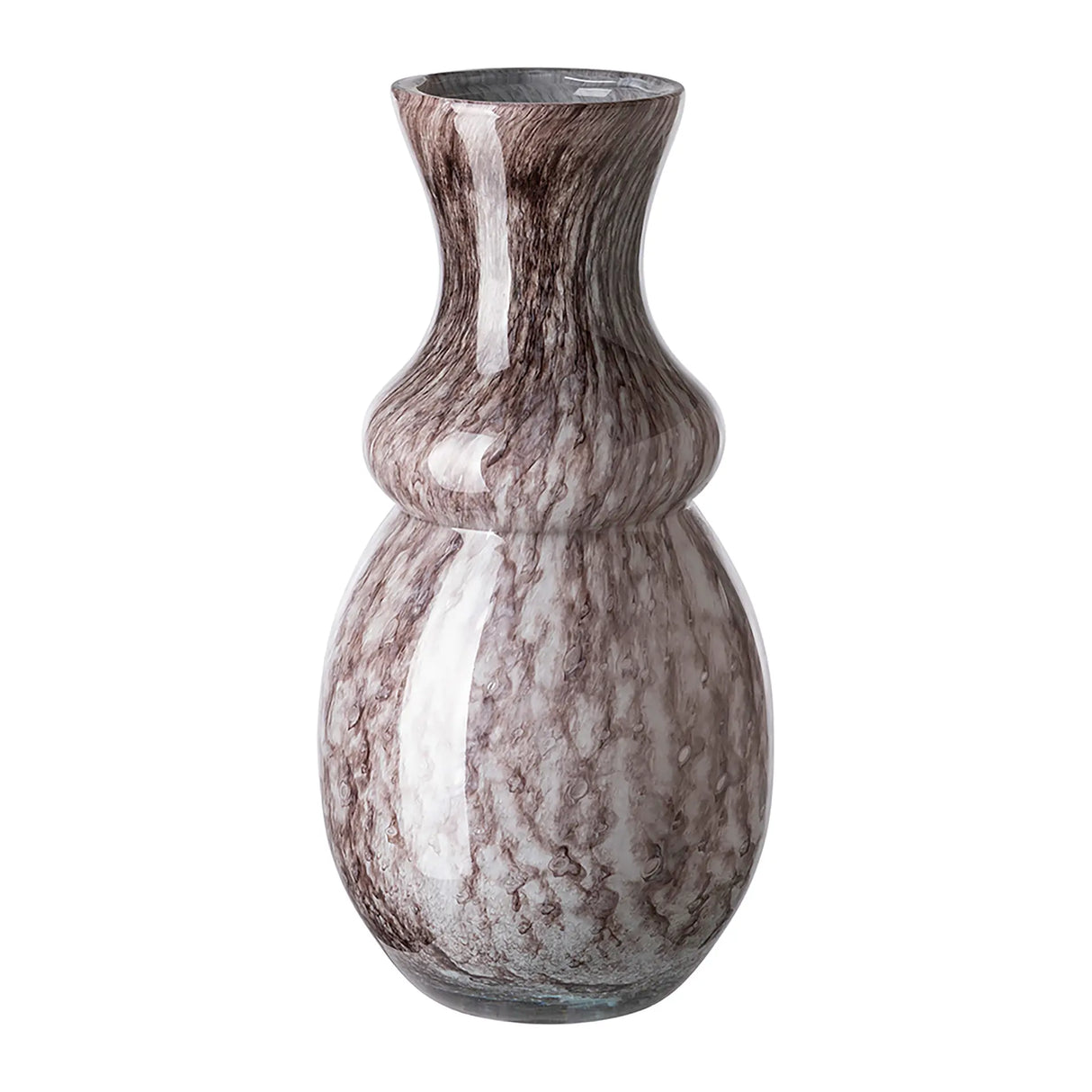Glasvase – Glattes Design, Zylindrische Form, Glasmaterial, Sand - Ruma | Fink Living
