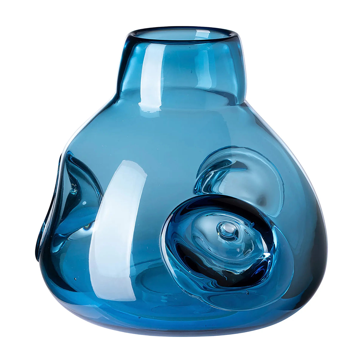Glasvase – Mundgeblasen, Farbglas, Zeitlos - Jarven | Fink Living