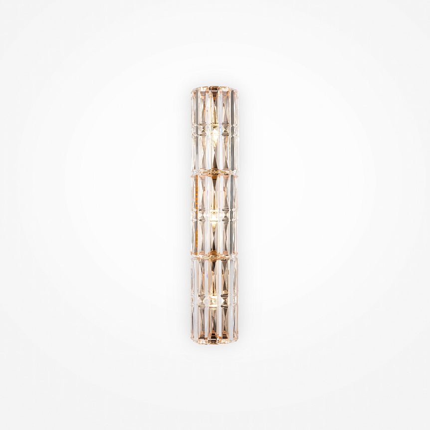 Wandleuchte mit Kristall - Riffelglas und Gold - Finish – Facet | Maytoni - Esszett Luxury | Stilvolles Wohnen mit Charakter