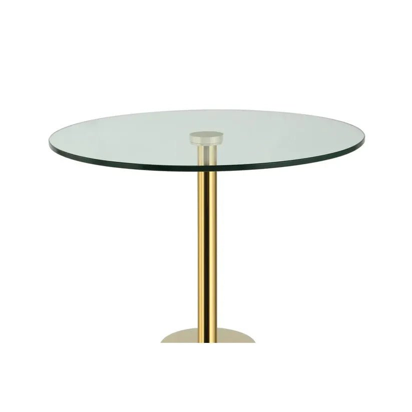 Tisch Glasplatte Marmoroptik - Sockel minimalistisch vielseitig – Lana 125 | Kayoom - Esszett Luxury | Stilvolles Wohnen mit Charakter