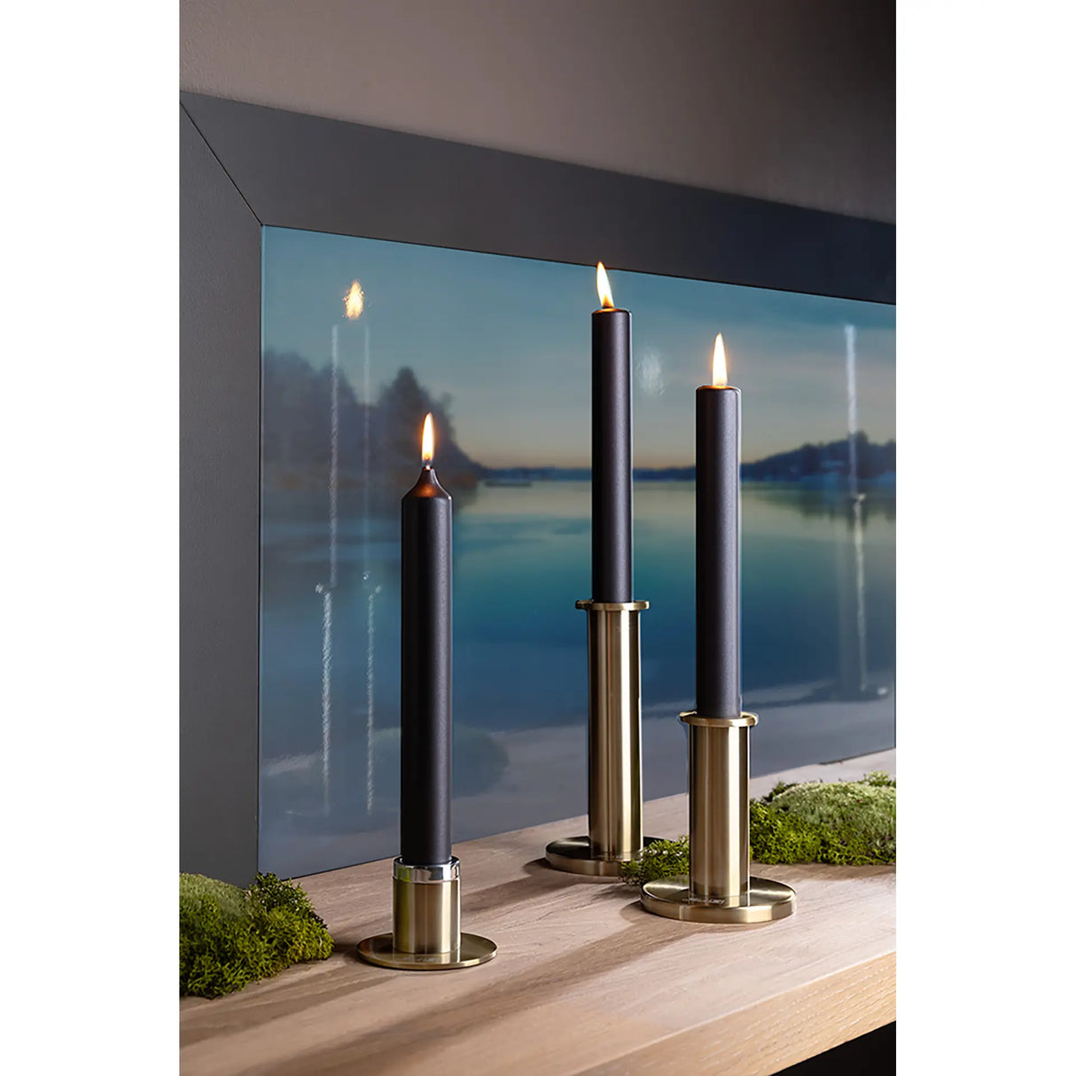Kerzenhalter – Minimalistisches Design, Glanzoptik, Runde Form - Enno | Fink Living