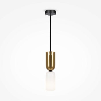 Pendelleuchte Moderner Metall - und Glas - Akzent in Gold mit elegantem Schirmdesign – Memory | Maytoni - Esszett Luxury | Stilvolles Wohnen mit Charakter