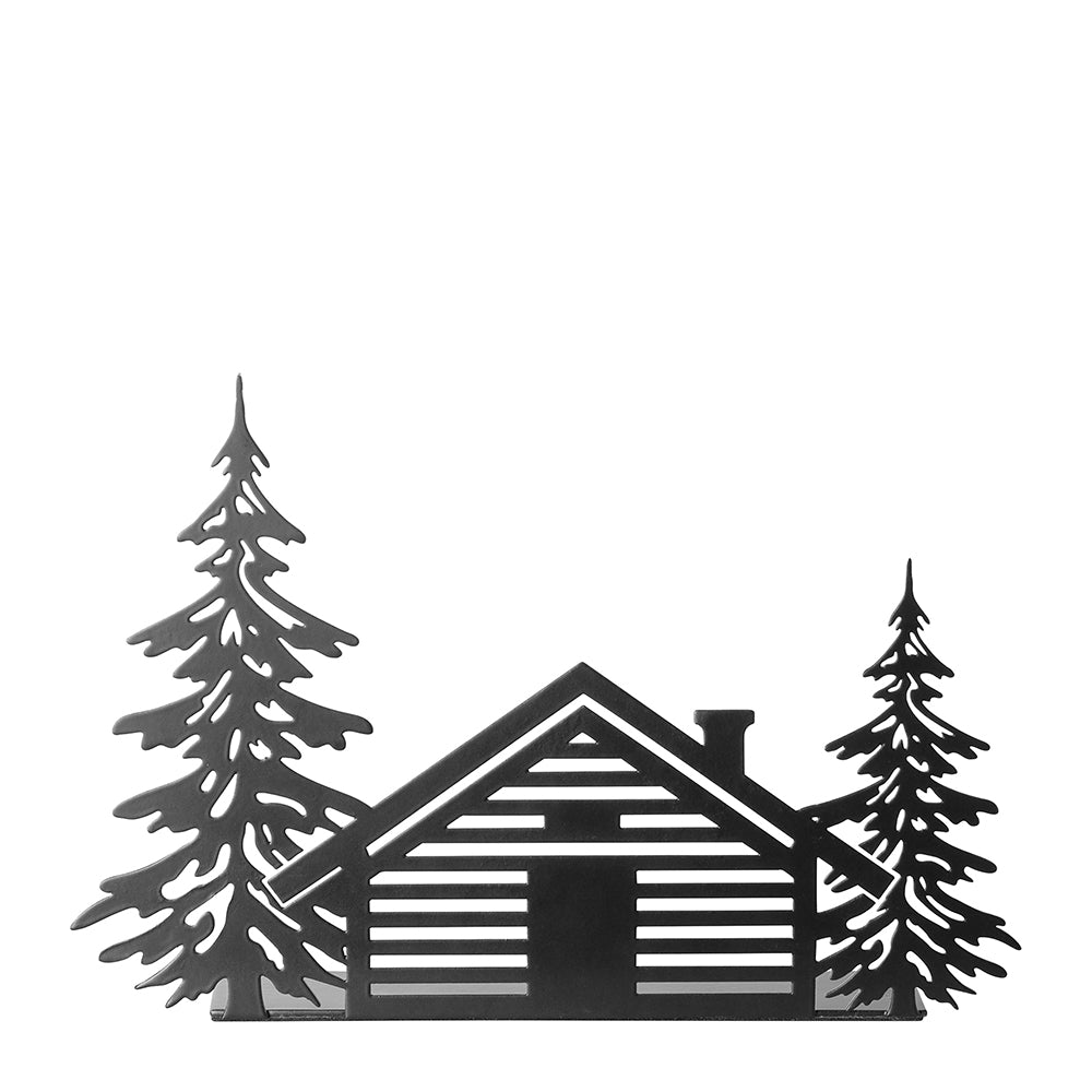 Dekohaus – Eisen, Pulverbeschichtet, Matt - Chalet | Fink Living