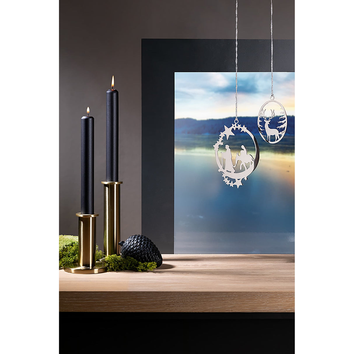 Anhänger – Edelstahl, Glänzend, Silberoptik - Holy | Fink Living
