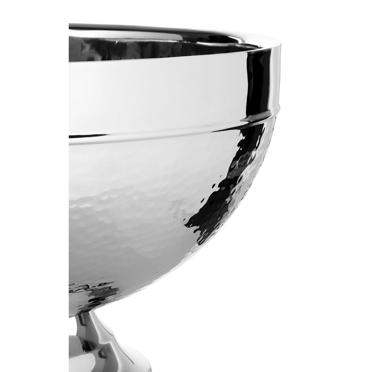 Bowle-Schüssel – Doppelwandig, Glattes Edelstahl, Outdoorgeeignet - Nassau | Fink Living