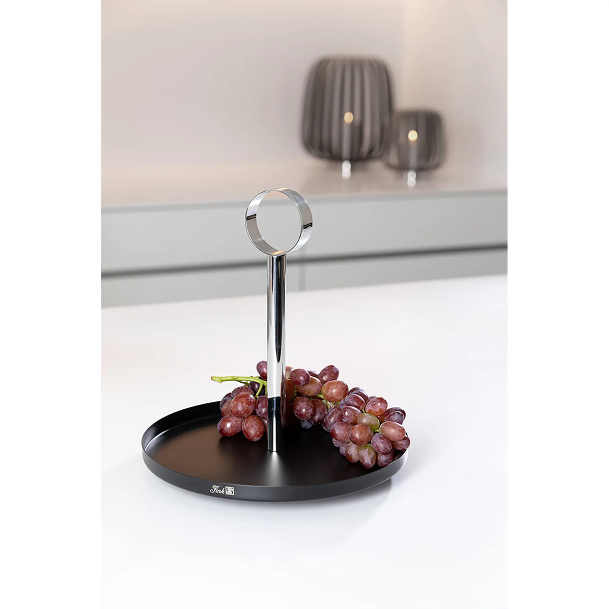 Etagere – Schwarzer Edelstahl, Lebensmittelgeeignet, Modernes Design - Bilbao | Fink Living