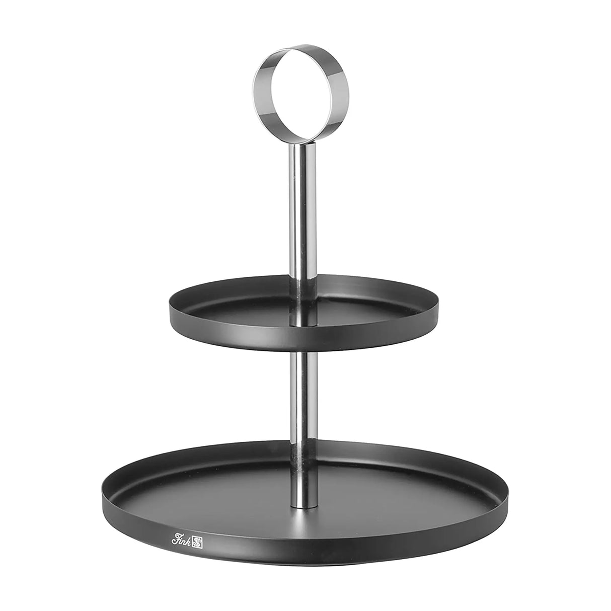 Etagere – Schwarzer Edelstahl, Lebensmittelgeeignet, Modernes Design - Bilbao | Fink Living