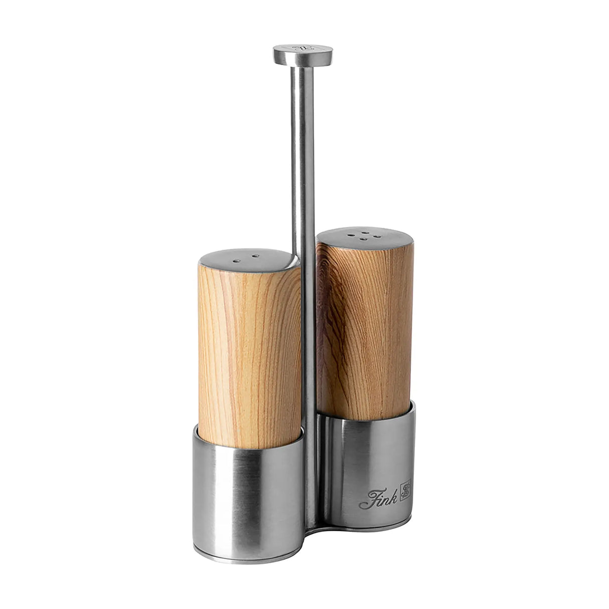 Salzstreuer – Holzoptik Design, Braune Töne, Edelstahl - Timber | Fink Living