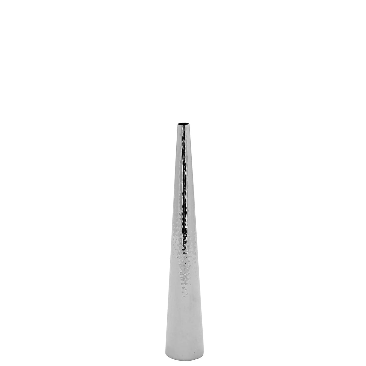 Vase – Edelstahl, Hammerschlag, Glanzoptik - Cuba | Fink Living
