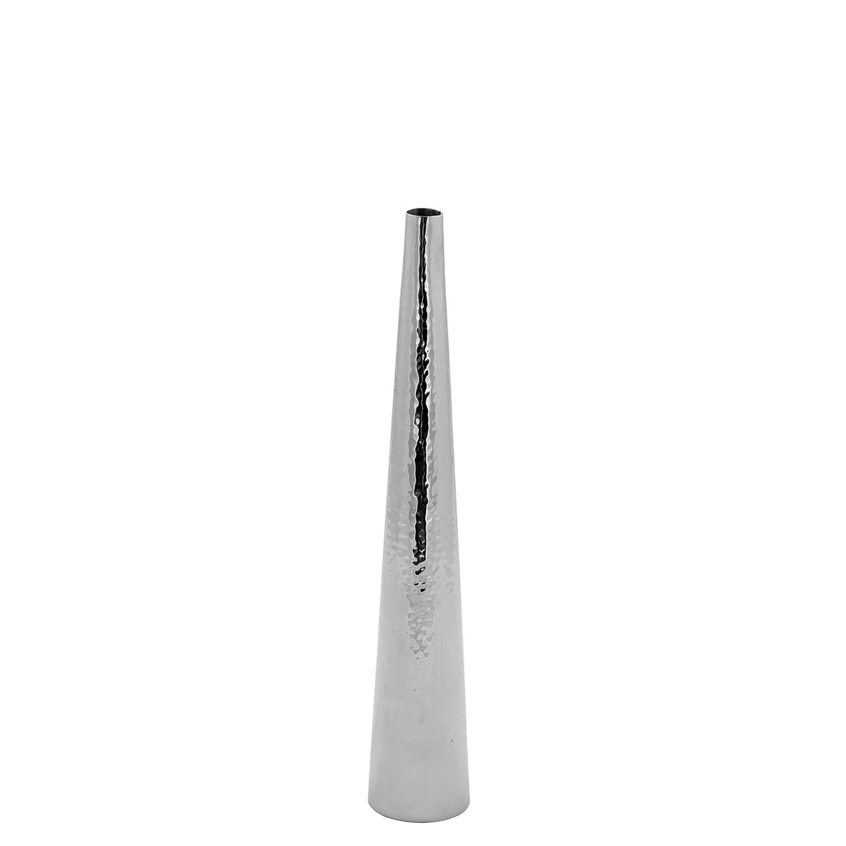 Vase – Edelstahl, Hammerschlag, Glanzoptik - Cuba | Fink Living