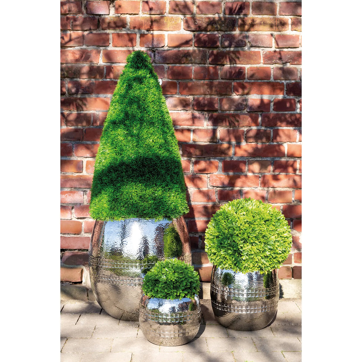 Topf – Edelstahl, Hammerschlag, Strukturdesign - Carus | Fink Living