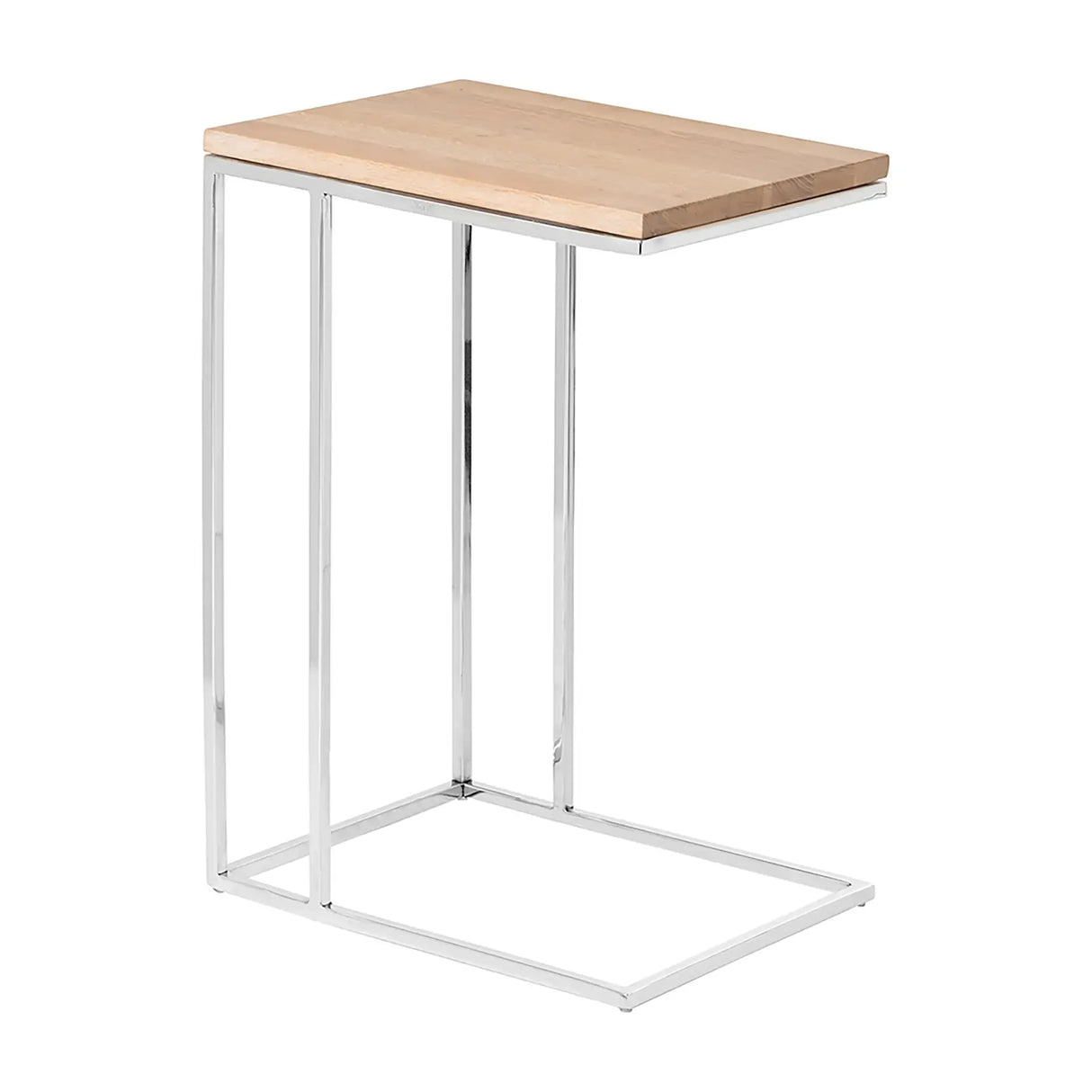 Beistelltisch – Eiche, Edelstahl, Modern - Pierre | Fink Living