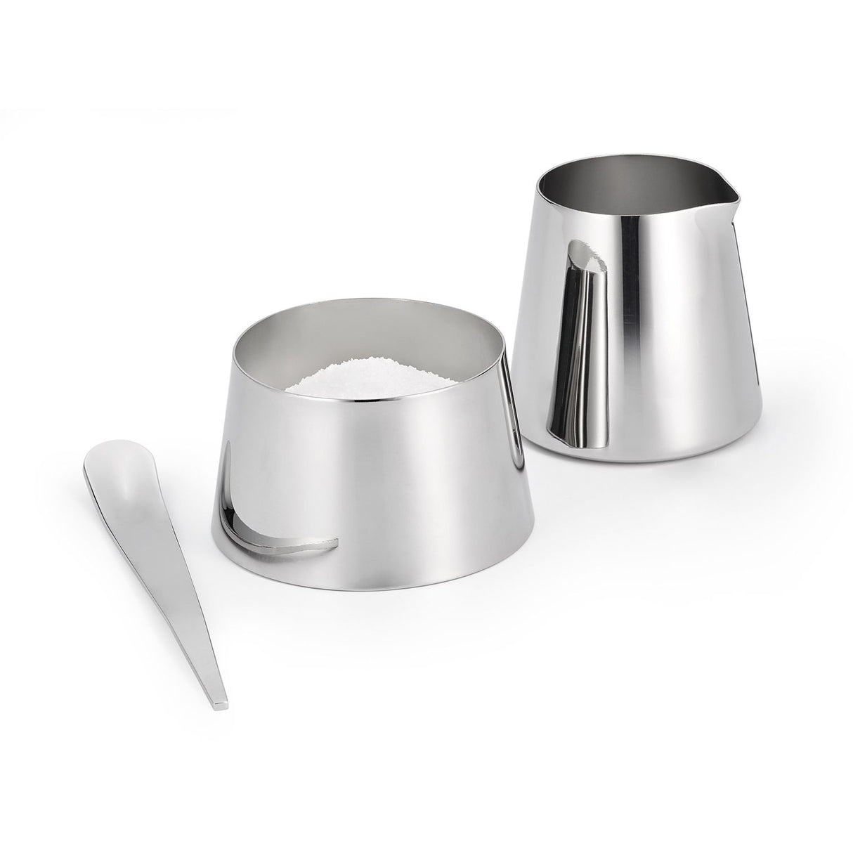 Milch- & Zuckerset aus Porzellan, Stapelbares Design, Elegante Kaffee- & Tee-Servierlösung – Cream | Philippi