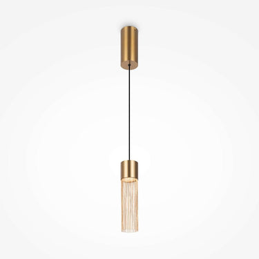 Pendelleuchte Mattgoldenes Finish Opalglas & Integrierte LED – Imaginary | Maytoni - Esszett Luxury | Stilvolles Wohnen mit Charakter