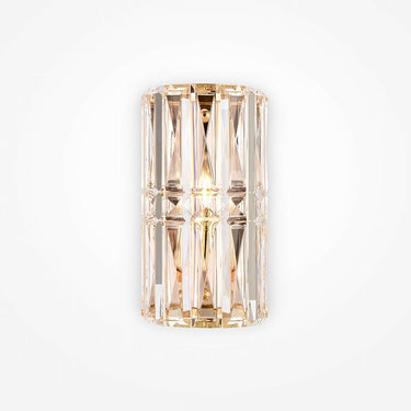 Wandleuchte mit Kristall - Riffelglas und Gold - Finish – Facet | Maytoni - Esszett Luxury | Stilvolles Wohnen mit Charakter
