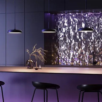 Pendant Lamp with Matte Black Finish & Minimalist Design – Gerhard | Maytoni