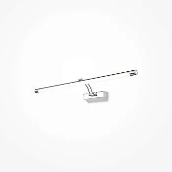 Picture light with adjustable arm Chrome finish Acrylic diffuser LED 16W – Fino | Maytoni
