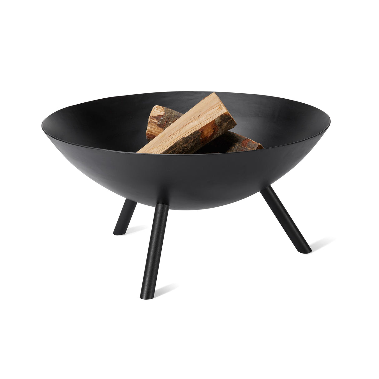 Fire bowl with forged steel construction and optional grill function – Flames | Philippi