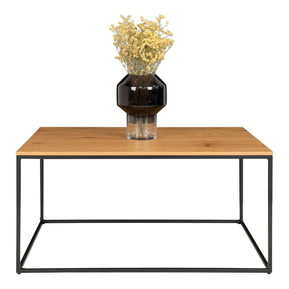 Coffee Table – Black Legs, Marble Look, Scandinavian Design – Vita | House Nordic
