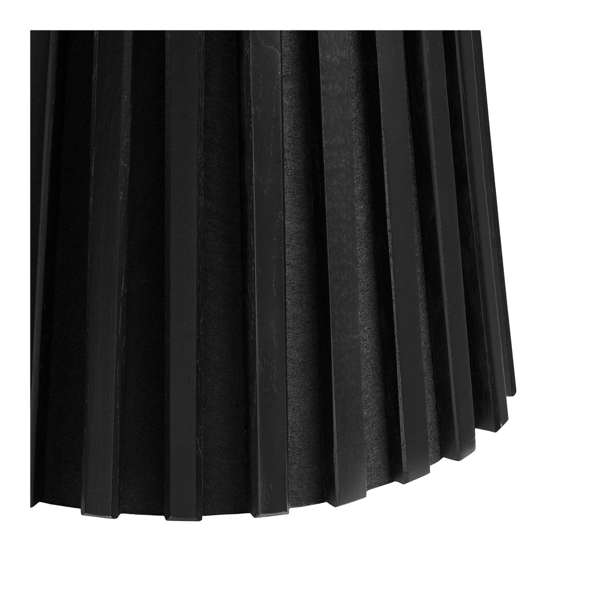 Beistelltisch – Eichenfurnier, Mattschwarzes Finish, 40 cm Höhe - Osaka | House Nordic