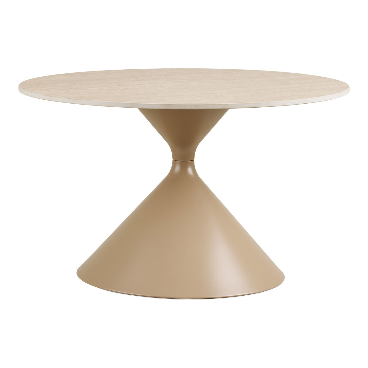 Coffee Table – Ceramic Top Robust, Steel Frame Stable, Travertine Look – Annecy | House Nordic