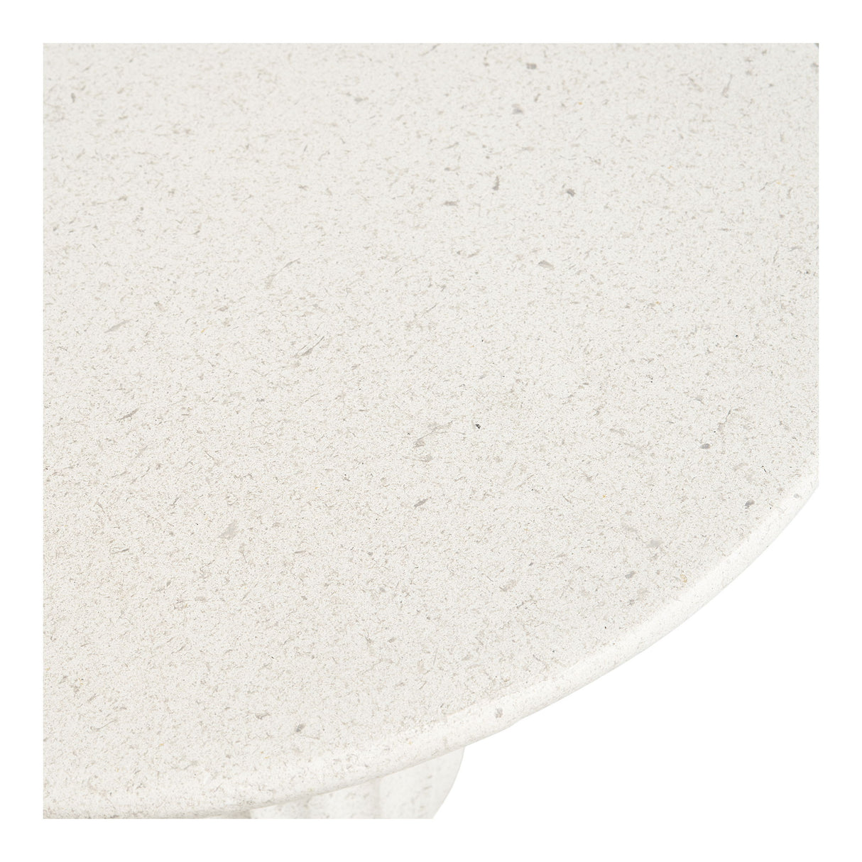 Beistelltisch – Faserlehm, Gerillte Form, 55cm hoch - Newtown | House Nordic