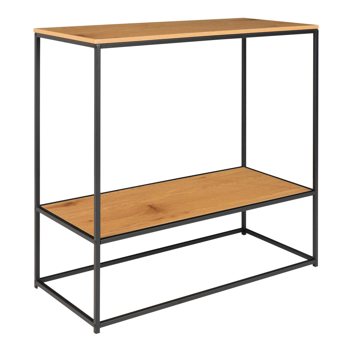 Konsolentisch – Zwei Ablagen, Eichenoptik, 80 cm - Vita | House Nordic
