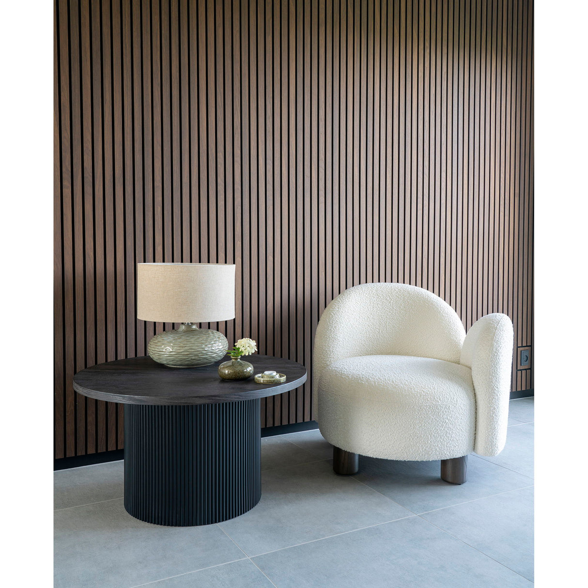 Coffee table – dark wood design, rectangular shape, Scandinavian Nordic design – Boavista | House Nordic