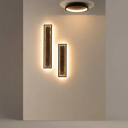 Ceiling Light Modern Metal and Natural Stone Accent - Orign | Maytoni
