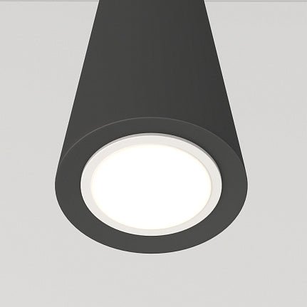 Pendelleuchte Schwarzes Metallgehäuse mit GU10 - Fassung, modernem Design und energiesparender Beleuchtung – Arc | Maytoni - Esszett Luxury | Stilvolles Wohnen mit Charakter