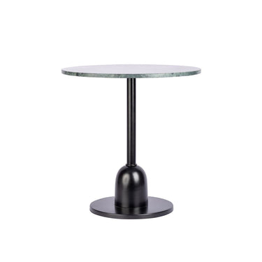 Tisch mit runder Marmorplatte stabiler Eisenrahmen handgefertigter Industrial Style – Gordon 125 | Kayoom - Esszett Luxury | Stilvolles Wohnen mit Charakter